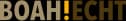 Boah-Echt Logo mobil