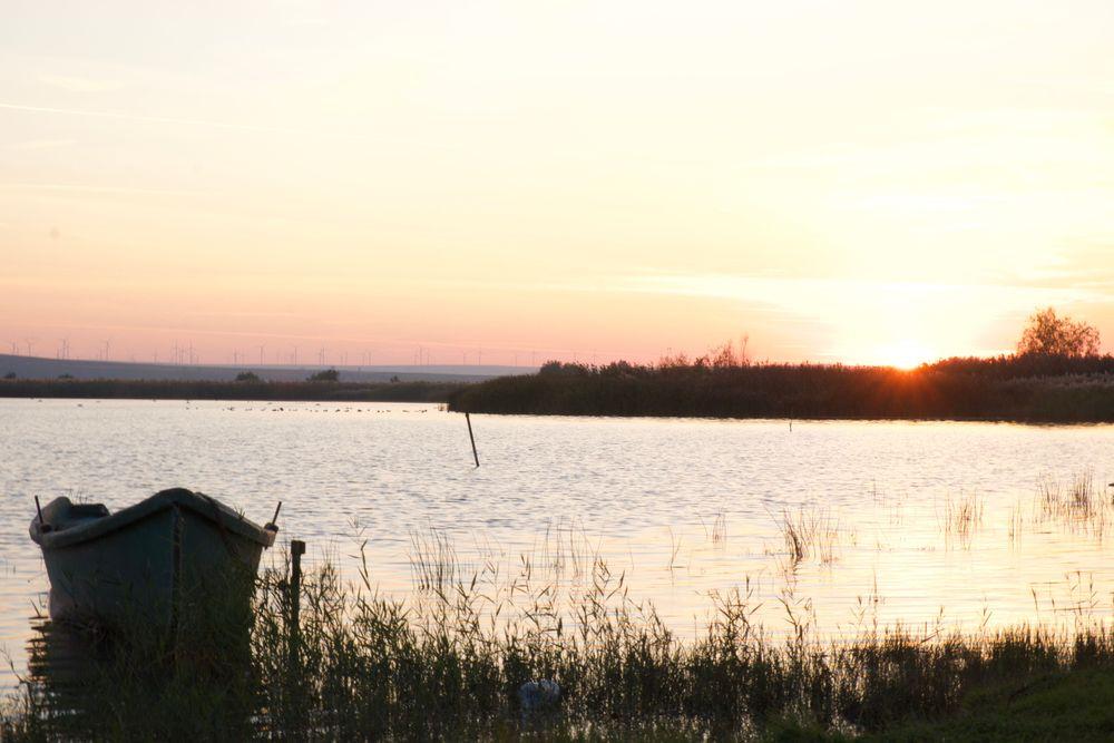 Sonnenuntergang am See